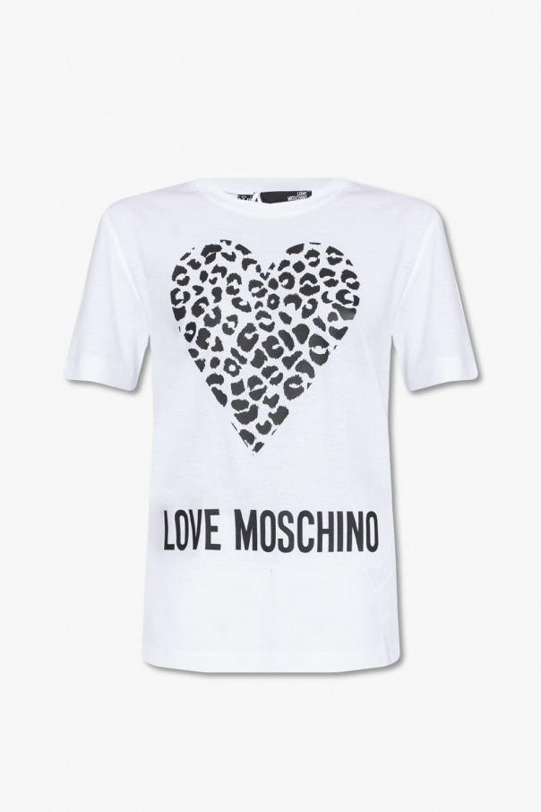 Love Moschino Logo Tshirt Women's Clothing Vitkac